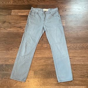 Lucky Brand Grey Straight Leg Pant